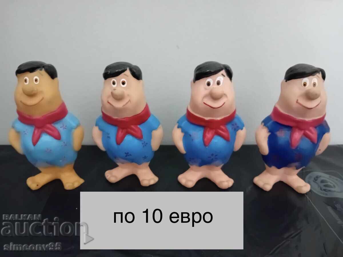 Jucării vechi din cauciuc din epoca socialistă