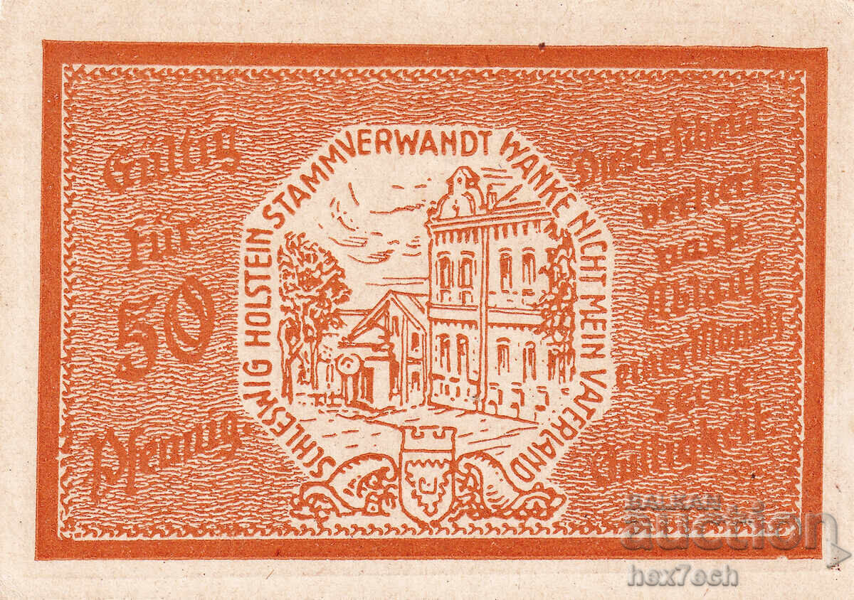 Licitație ❤️ ⭐ Germania Trittau 1914-1924 50 pfeninga UNC nouă ⭐ ❤️