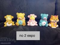 Παλιά σοβιετικά λαστιχένια παιχνίδια