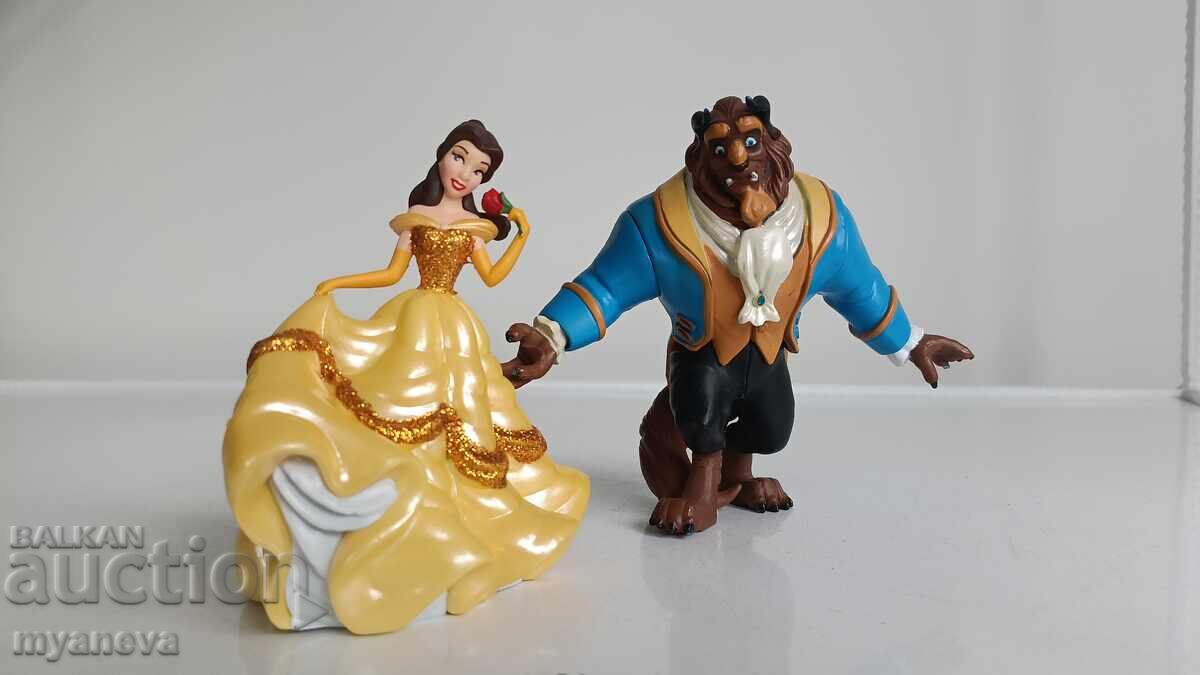 Disney , колекционерски фигурки на Бел и Звяра с цена € 20.00 | 39.12 лв.