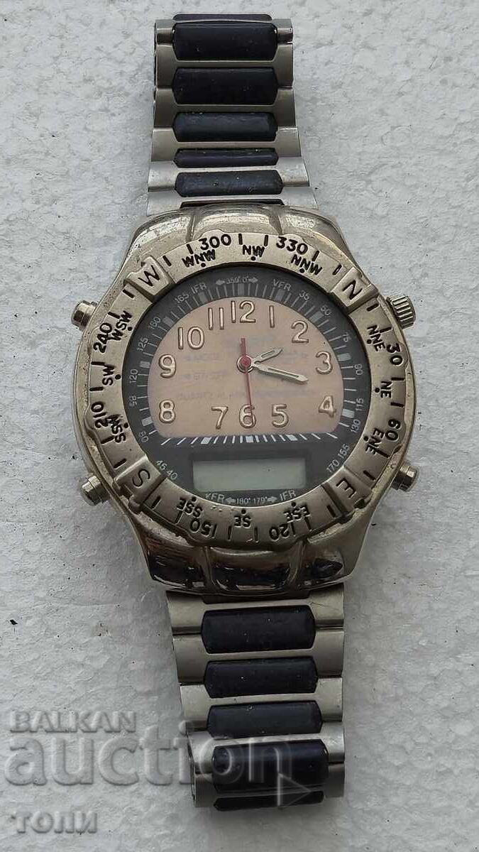 SHARP QUARTZ RARE DON'T KNOW IF IT WORKS BZ !!! SHARP QUARTZ RARE DON'T KNOW IF IT WORKS BZ !!!