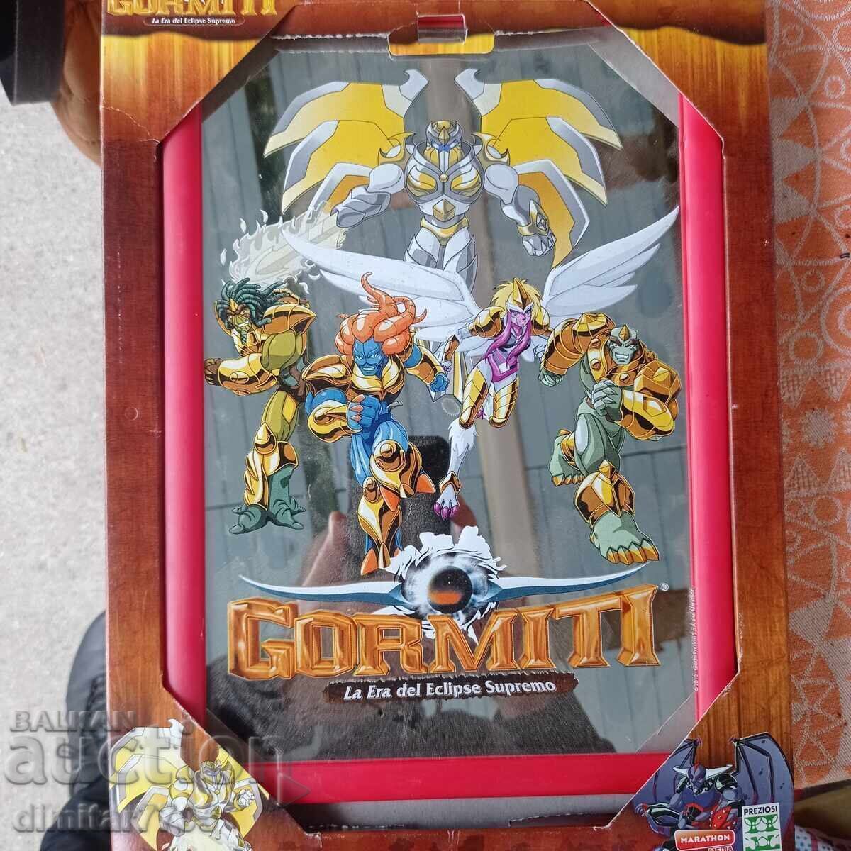 Огледален плакет картина gormiti с цена € 10.00 | 19.56 лв.