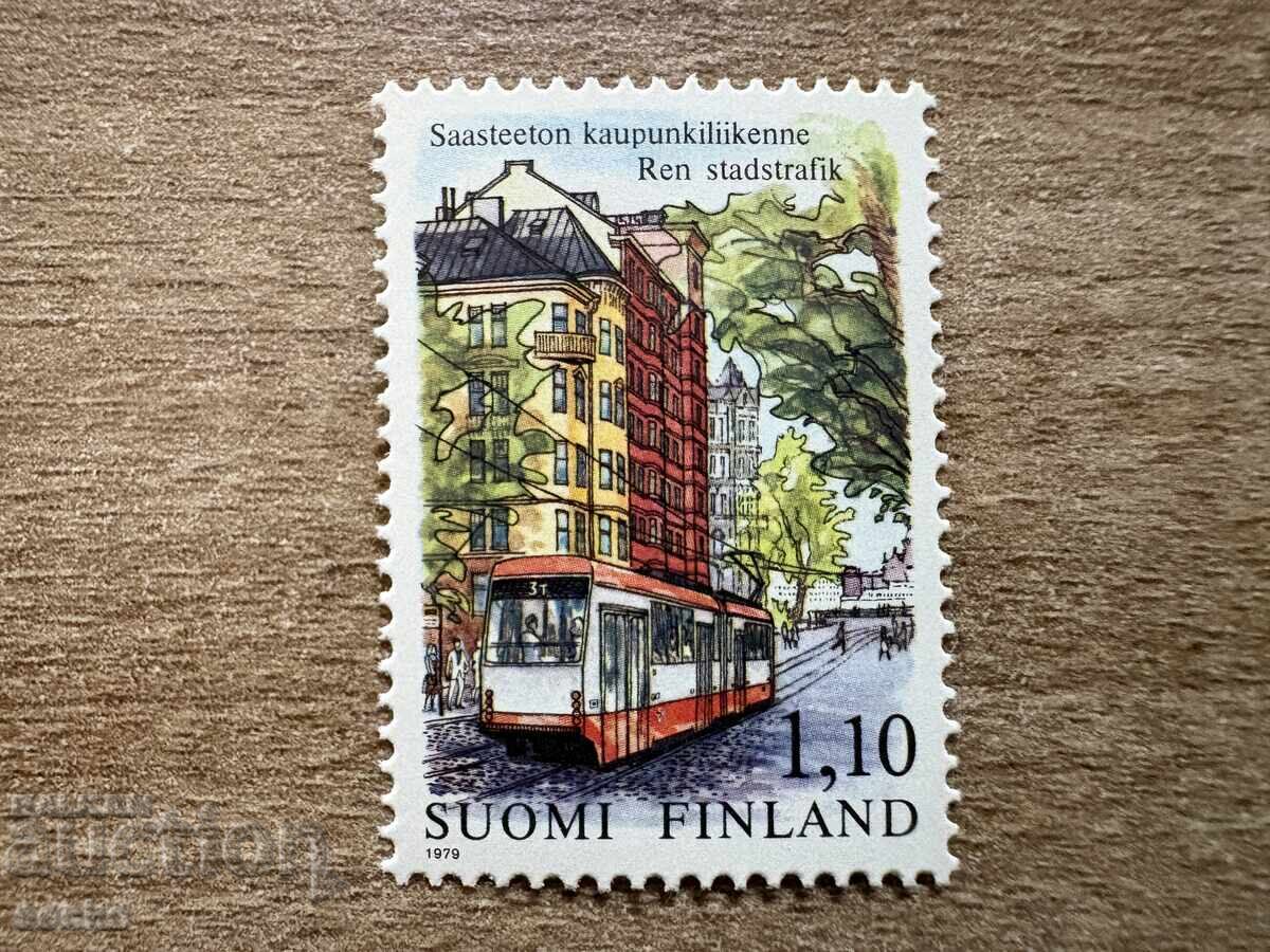Finlanda - Protecția mediului - Tramvaie (1979) MNH
