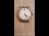 Ceas bărbătesc placat cu aur Gub