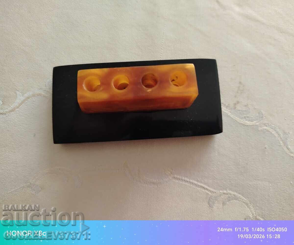 Livrarea Suport pentru creioane din lavă topită cu bachelită de la mijlocul secolului