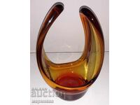 Vază masivă. R.P. Bulgaria. 1,162 kg