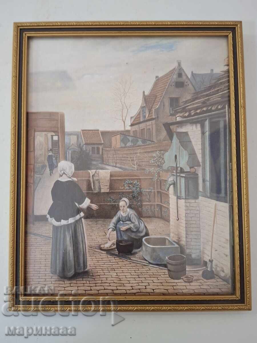 СТАРА КАРТИНА. РЕПРОДУКЦИЯ. ИРЛАНДИЯ