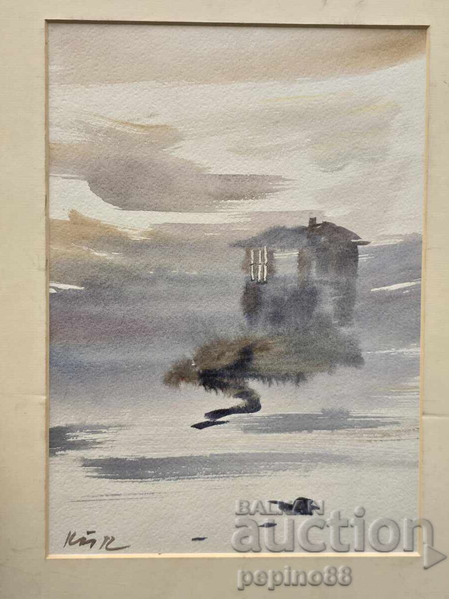 B.Z.C. Kiril Bojkov acuarelă de maestru - 6