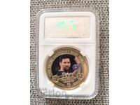 Monedă Plachetă Lionel Messi