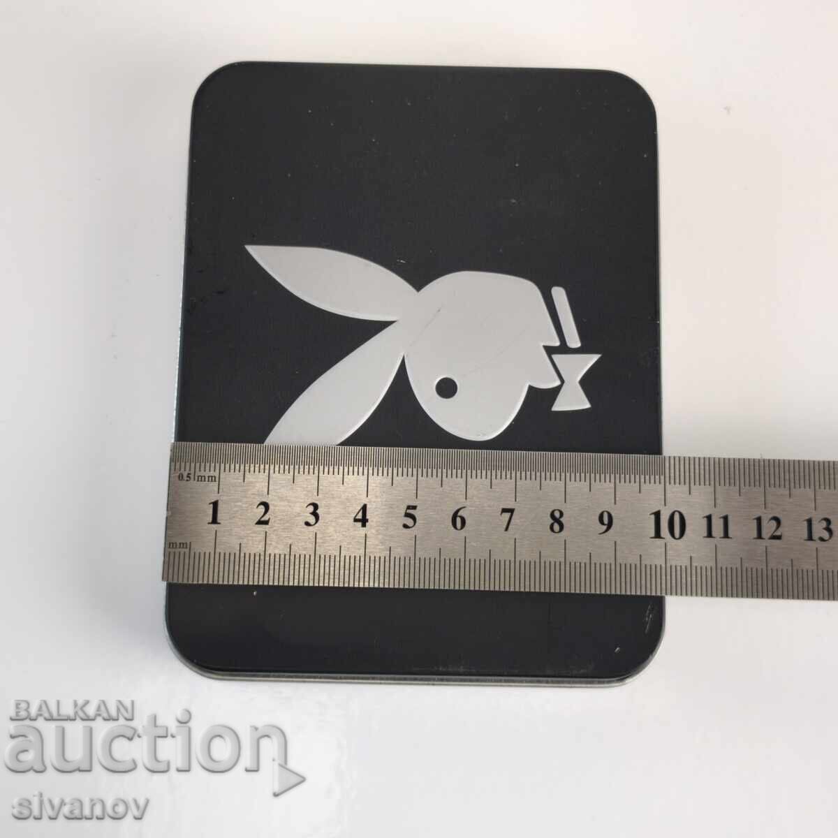 Cărți de joc Playboy Black Bunny Logo 2 pachete#6349 - 7