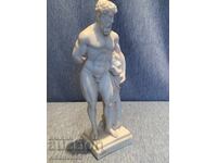 Statuetă din alabastru Eroul grec antic Hercule și Nessus