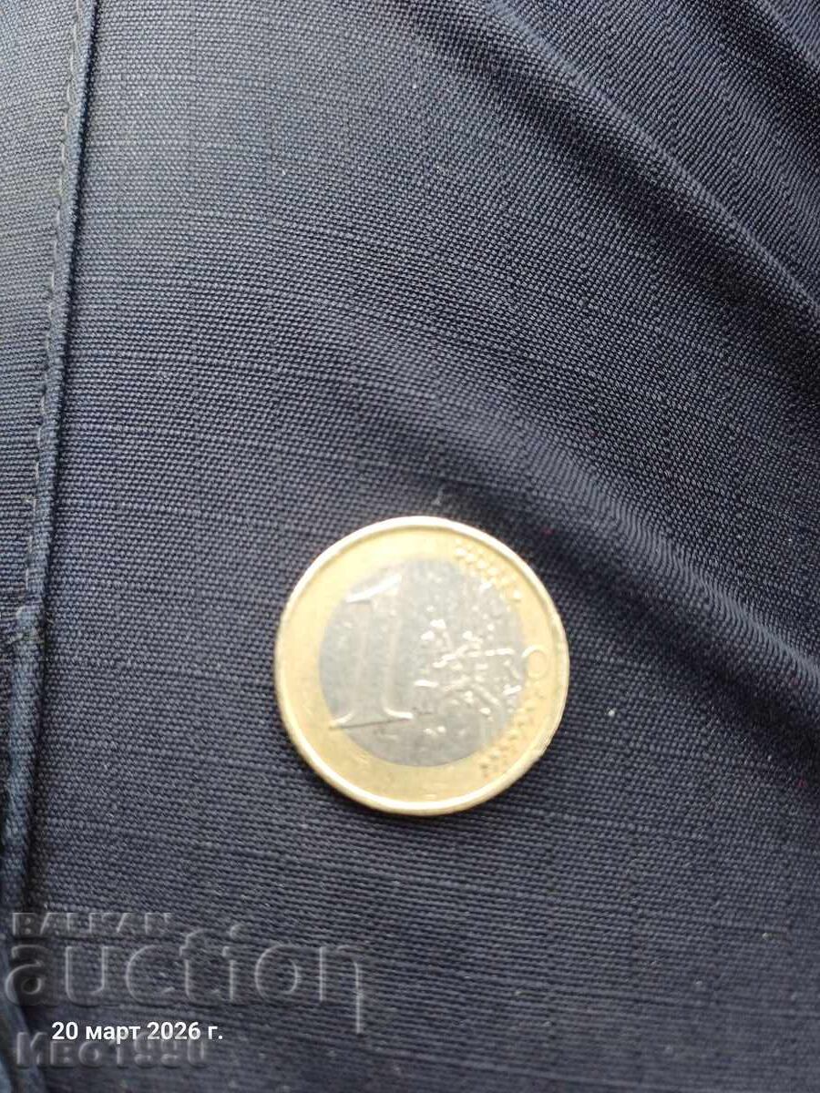 Κέρμα 1 ευρώ με τιμή € 180.00 | 352.05 BGN