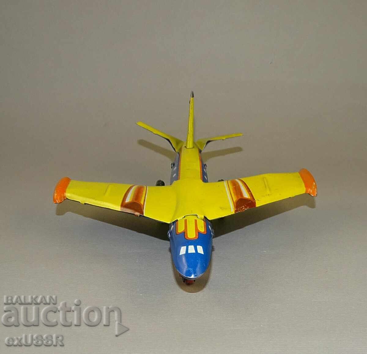 Avion de jucărie rusesc din tablă - 5