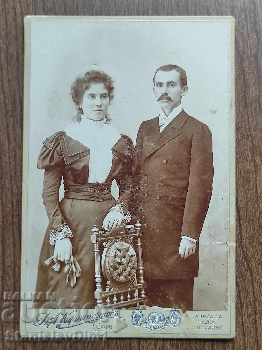 Φωτογραφία χαρτόνι Βασίλειο Βουλγαρίας - εργαστήριο Ντιμίταρ Καραστόγιανοφ Φωτογραφία χαρτόνι Βασίλειο Βουλγαρίας - εργαστήριο Ντιμίταρ Καραστόγιανοφ