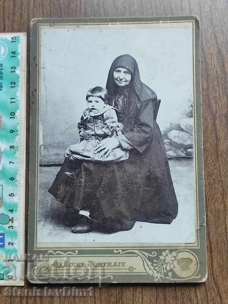 Φωτογραφία χαρτονιού Βασίλειο Βουλγαρίας -