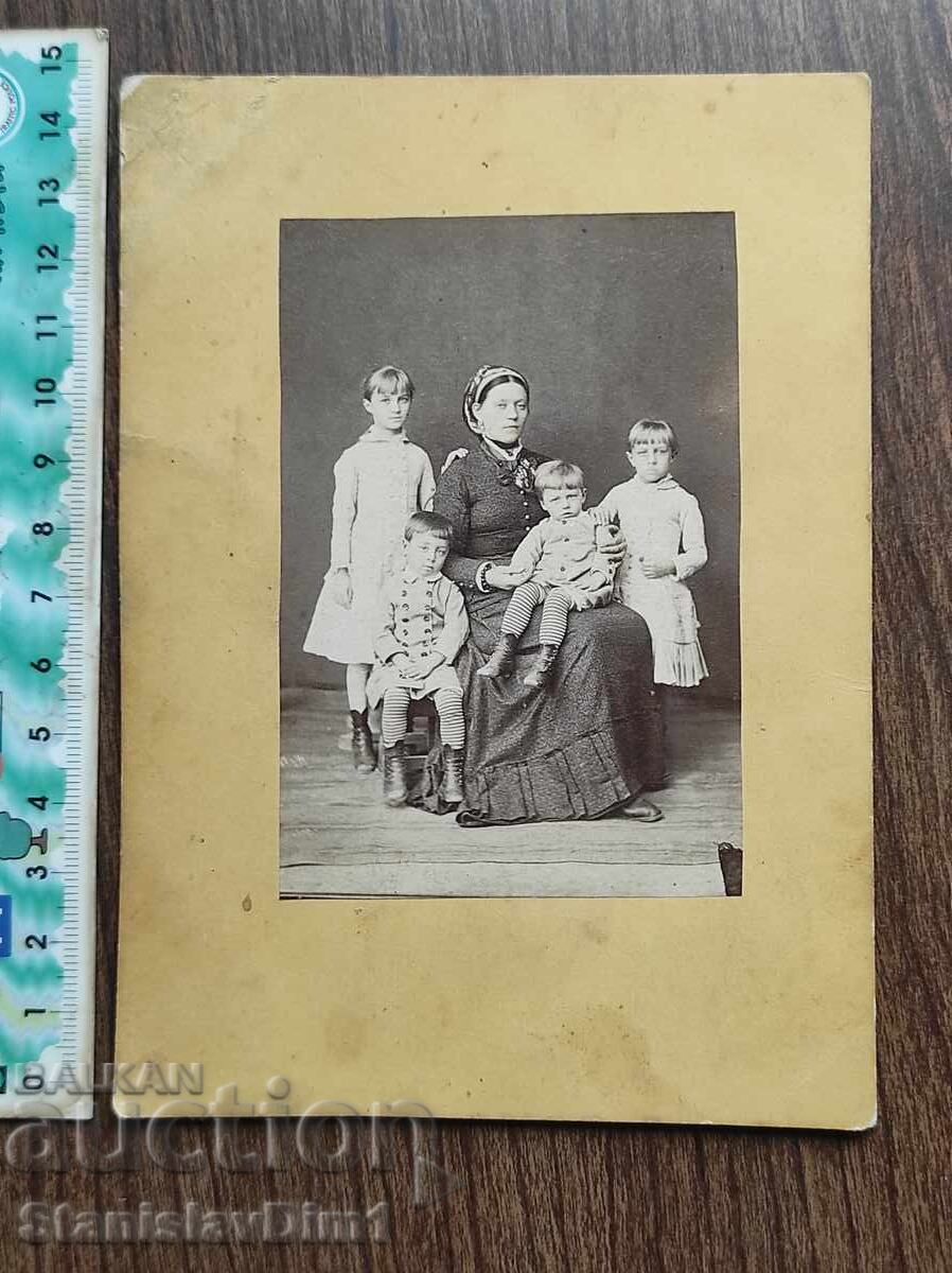 Φωτογραφία χαρτονιού Βασίλειο Βουλγαρίας -