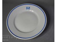 Παλαιό πορσελάνινο πιάτο RSV Εστιατόρια και βαγόνια-υπνοδωμάτια BDZH