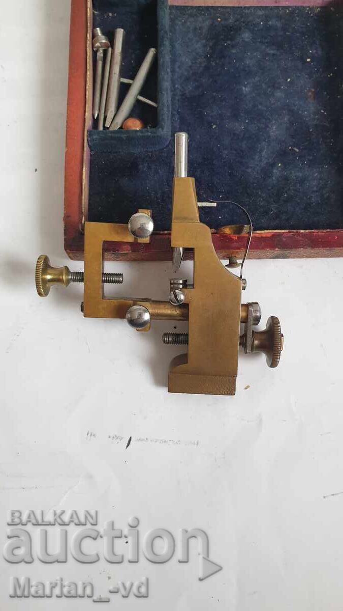 Interesantă unealtă rară veche pentru ceasornicari - 5 Interesantă unealtă rară veche pentru ceasornicari - 5