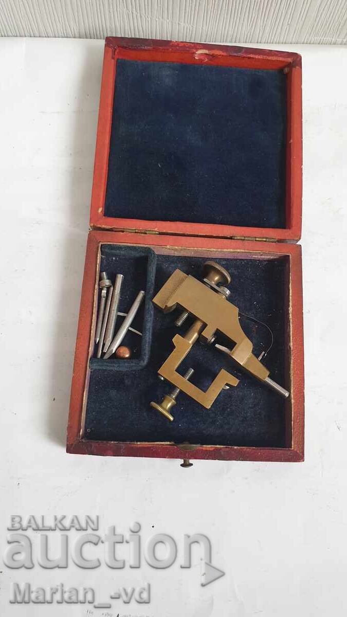 Interesantă unealtă rară veche pentru ceasornicari - 6 Interesantă unealtă rară veche pentru ceasornicari - 6