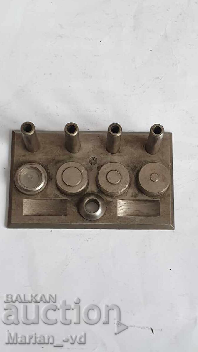 Suport din oțel pentru 4 uleiuri de lubrifiere pentru ceasuri - 7