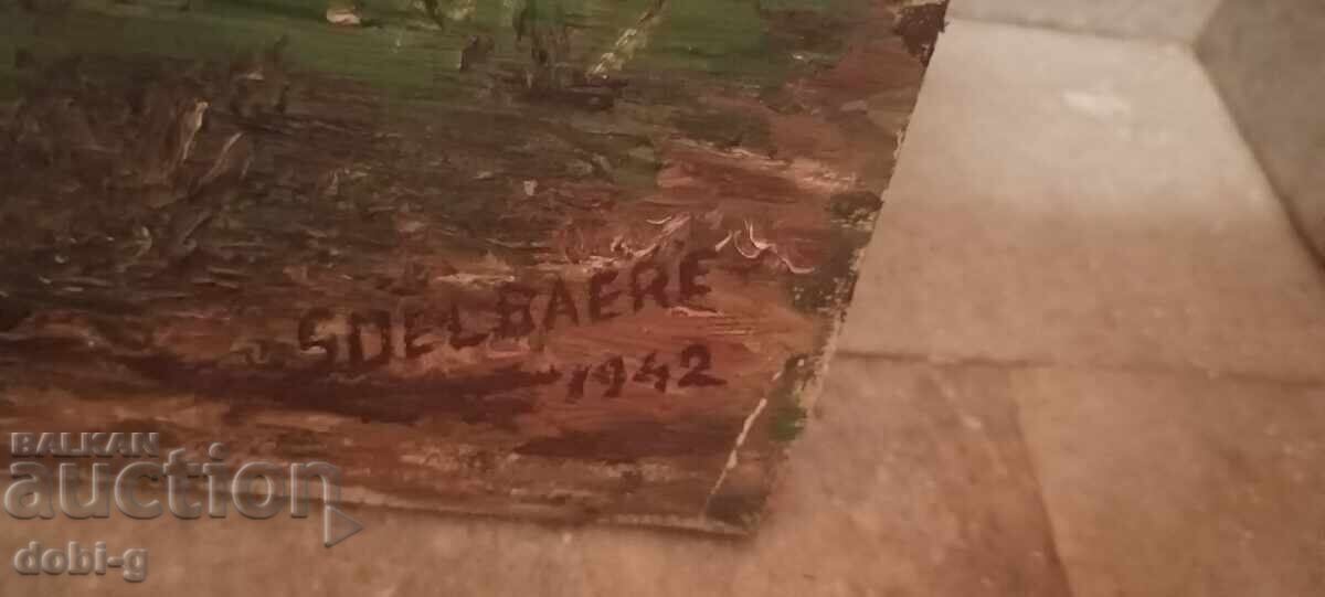 Παλιά γερμανική ζωγραφιά με τιμή € 80.00 | 156.47 BGN