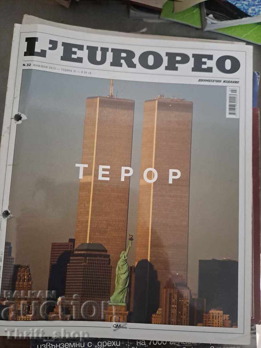 Revista L'europe - Teror