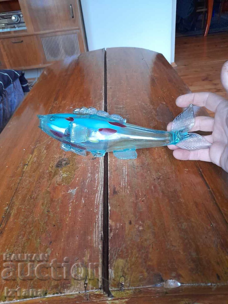Figurină de sticlă, figurină, pește