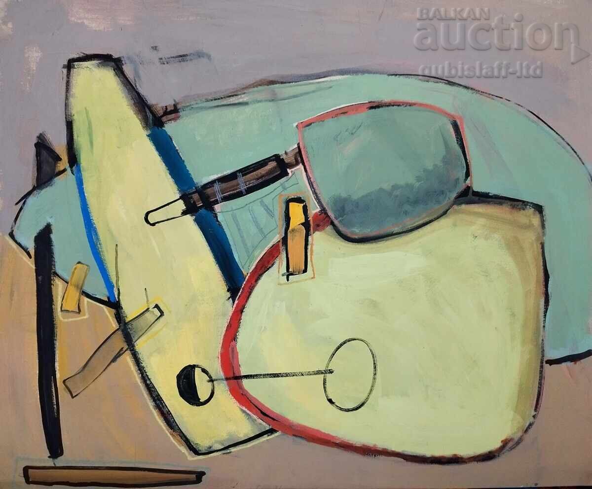 Painting, composition, artist K. Kasabov, 1990s - 13