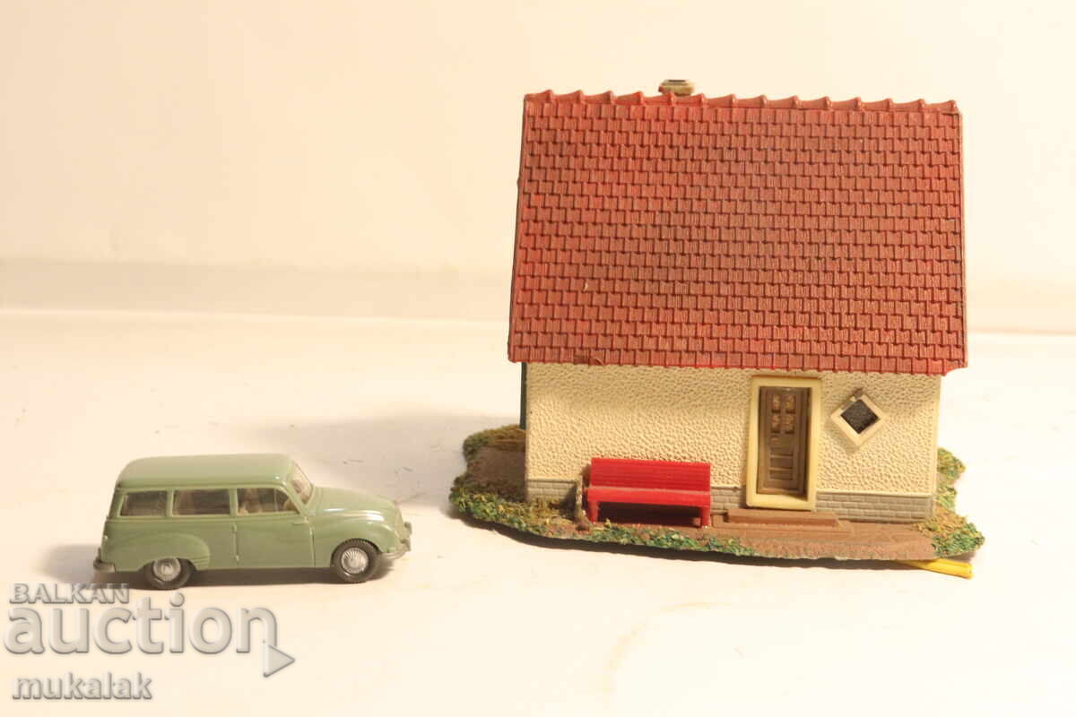 FALLER? KIBRI? VOLLMER H0 1/87 CASĂ CLĂDIRE VAGON TREN CALE FERATĂ