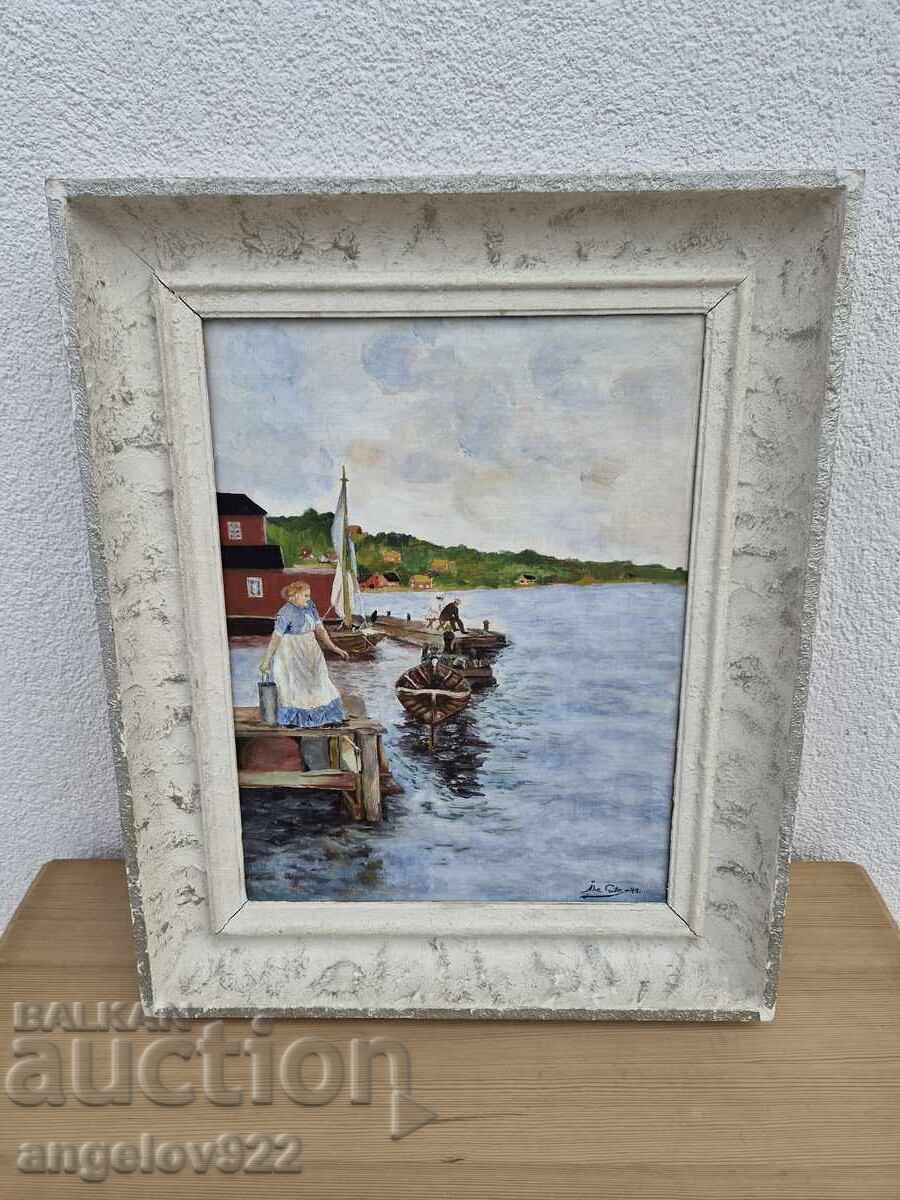 Pictura in ulei originala pe panza!!! cu preț € 12.01 | 23.49 BGN