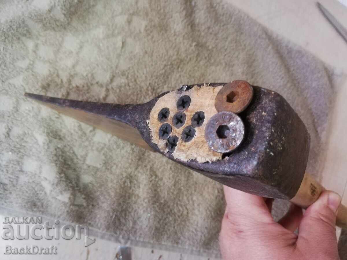 Topor mare italian vechi, secure, unealtă - 5
