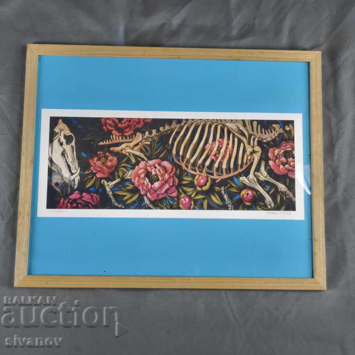 Framed print 43 x 53 cm #6368