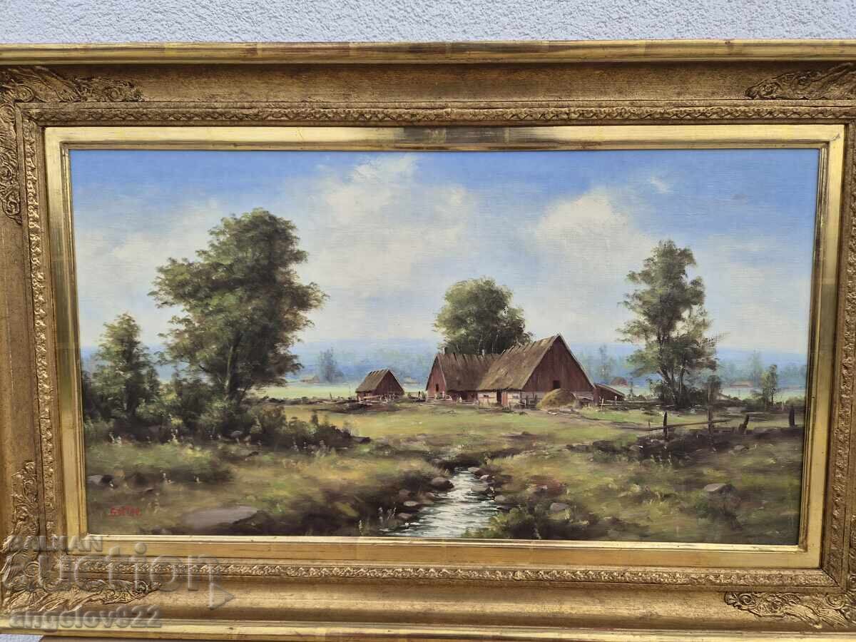 Πρωτότυπη ελαιογραφία σε καμβά!!! - 5