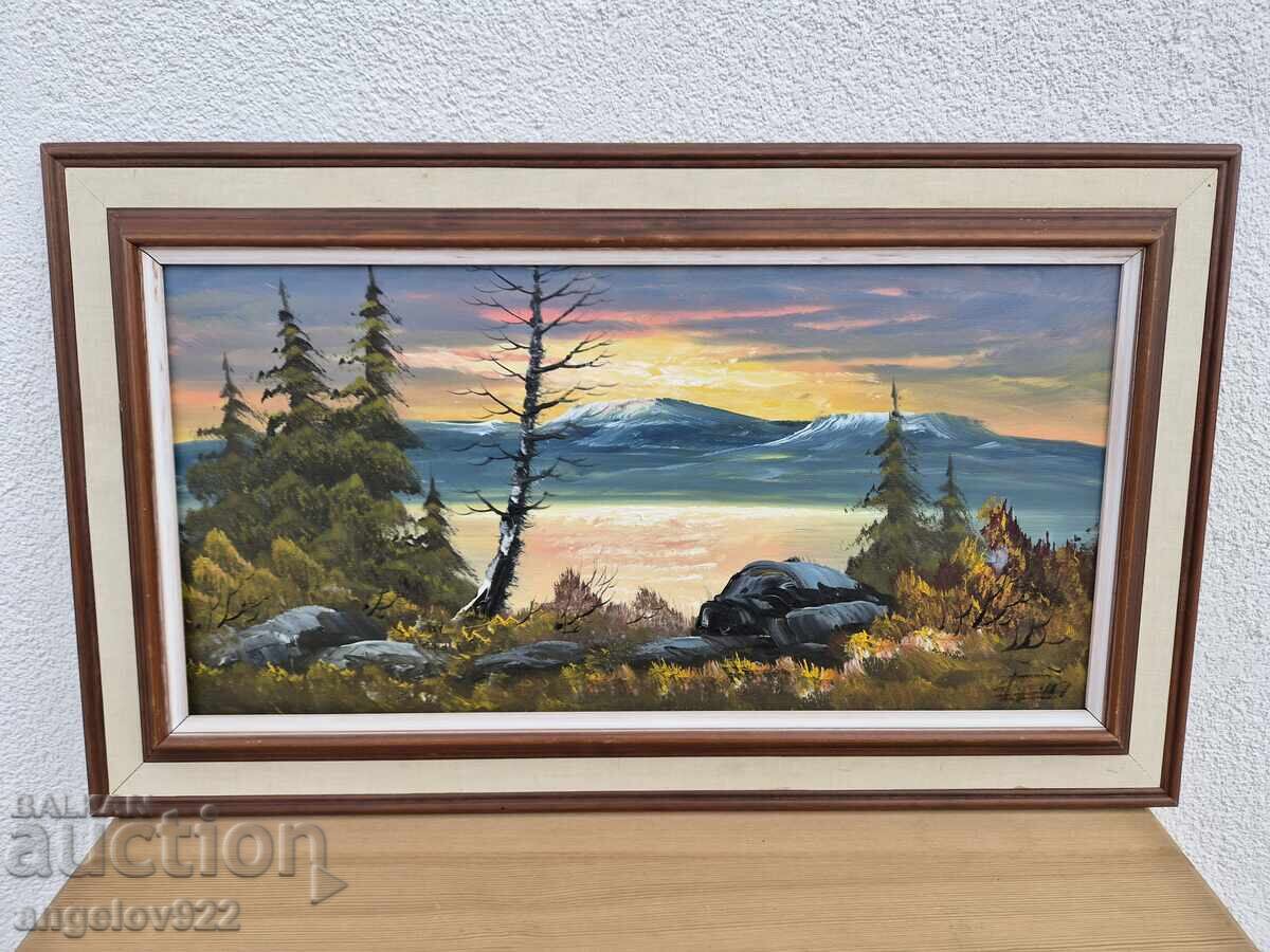 Pictura in ulei originala pe panza!!! cu preț € 2.50 | 4.89 BGN