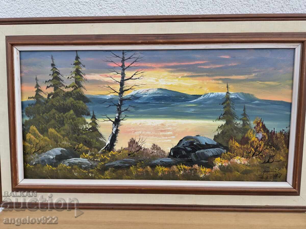 Pictura in ulei originala pe panza!!! - 5