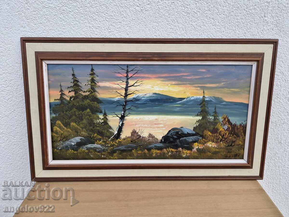 Pictura in ulei originala pe panza!!!