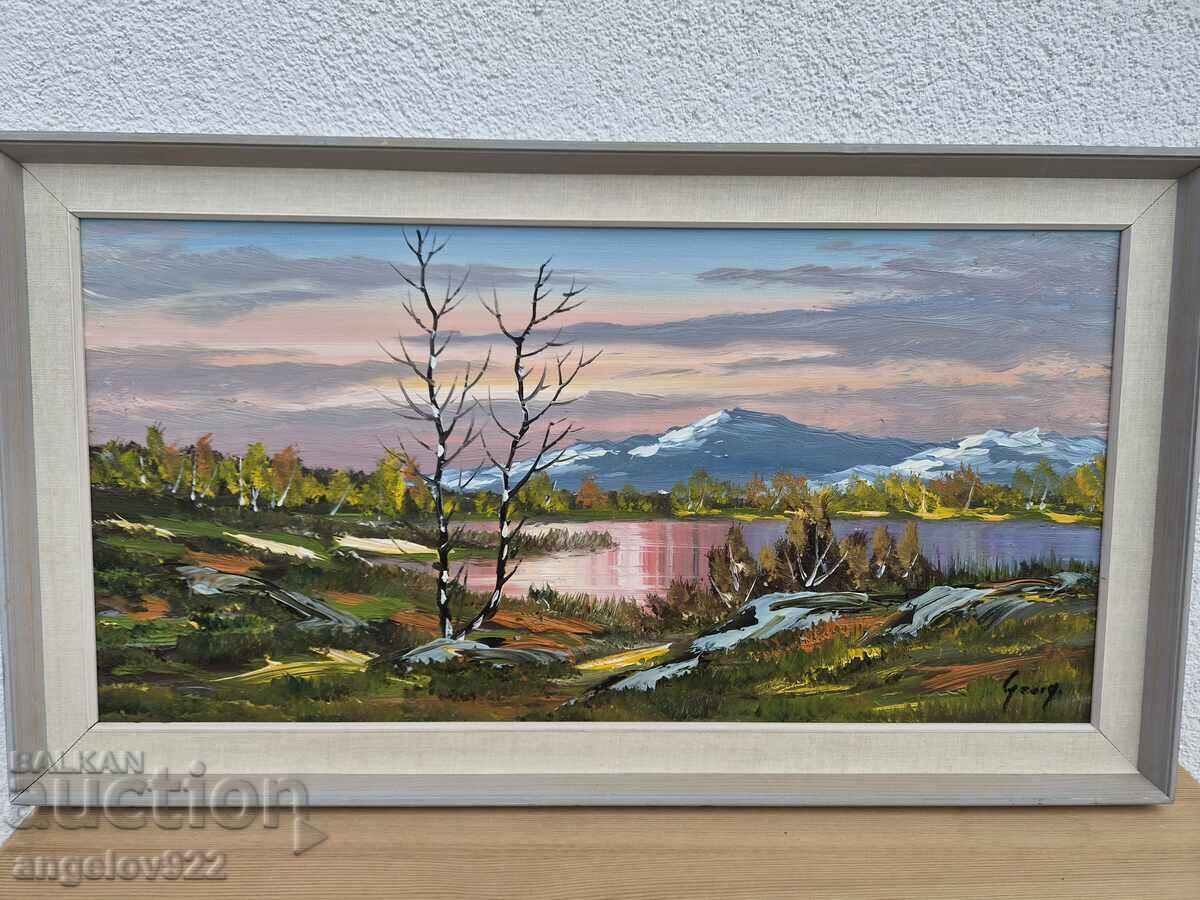 Licitație Pictura in ulei originala pe panza!!!