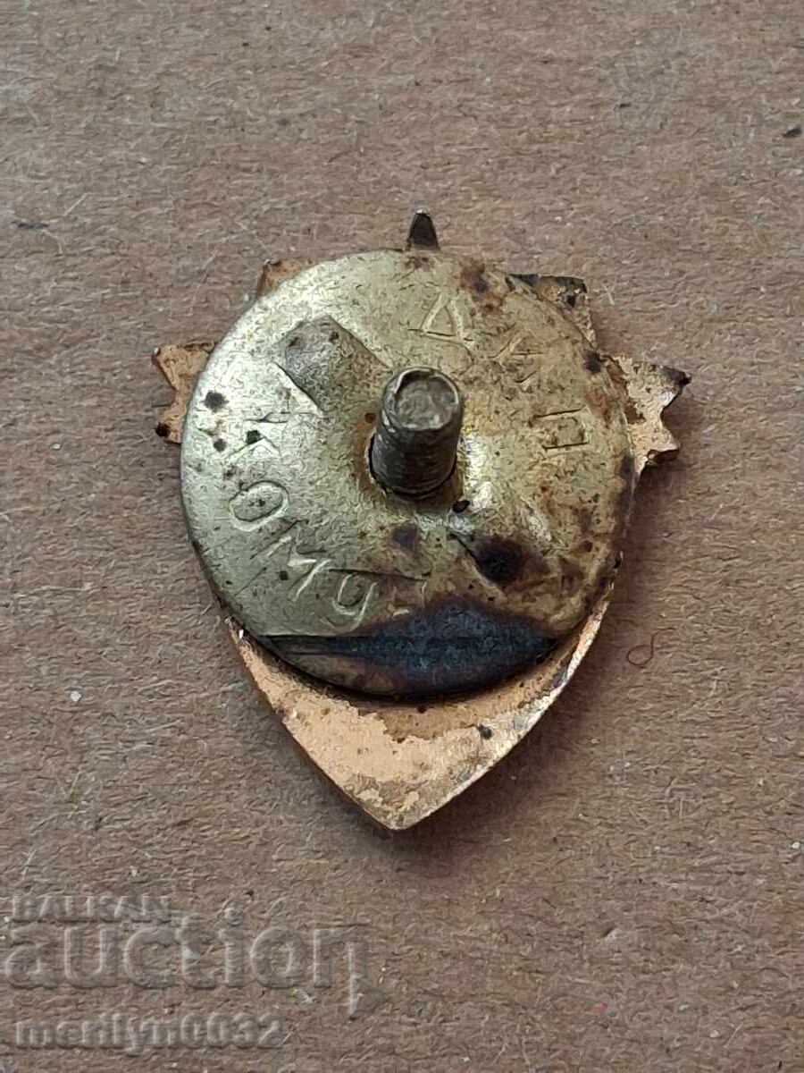 Нагръден  знак ГСО медал значка - 5