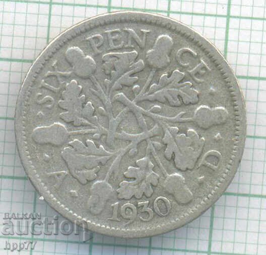 Monedă de argint Marea Britanie 18