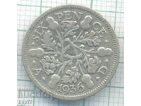 Monedă de argint Marea Britanie 19