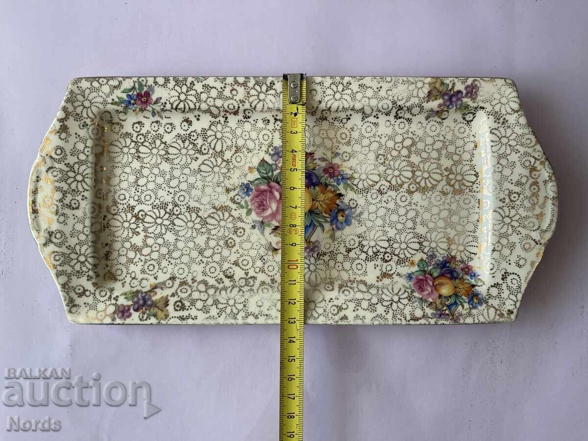 Αγγλικό πιάτο αντίκα - 5