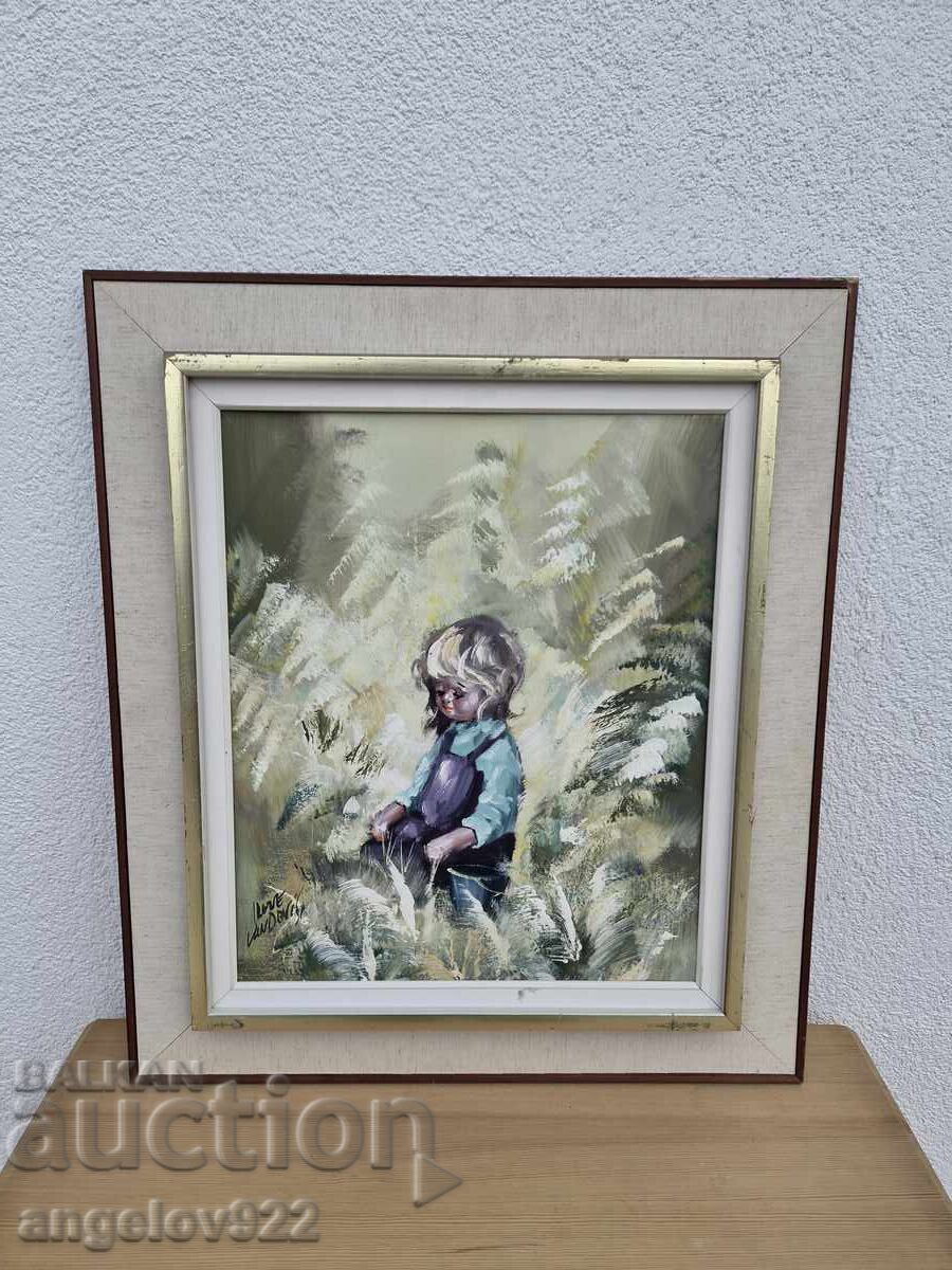 Αυθεντικός ελαιογραφικός πίνακας της Irene Lundqvist