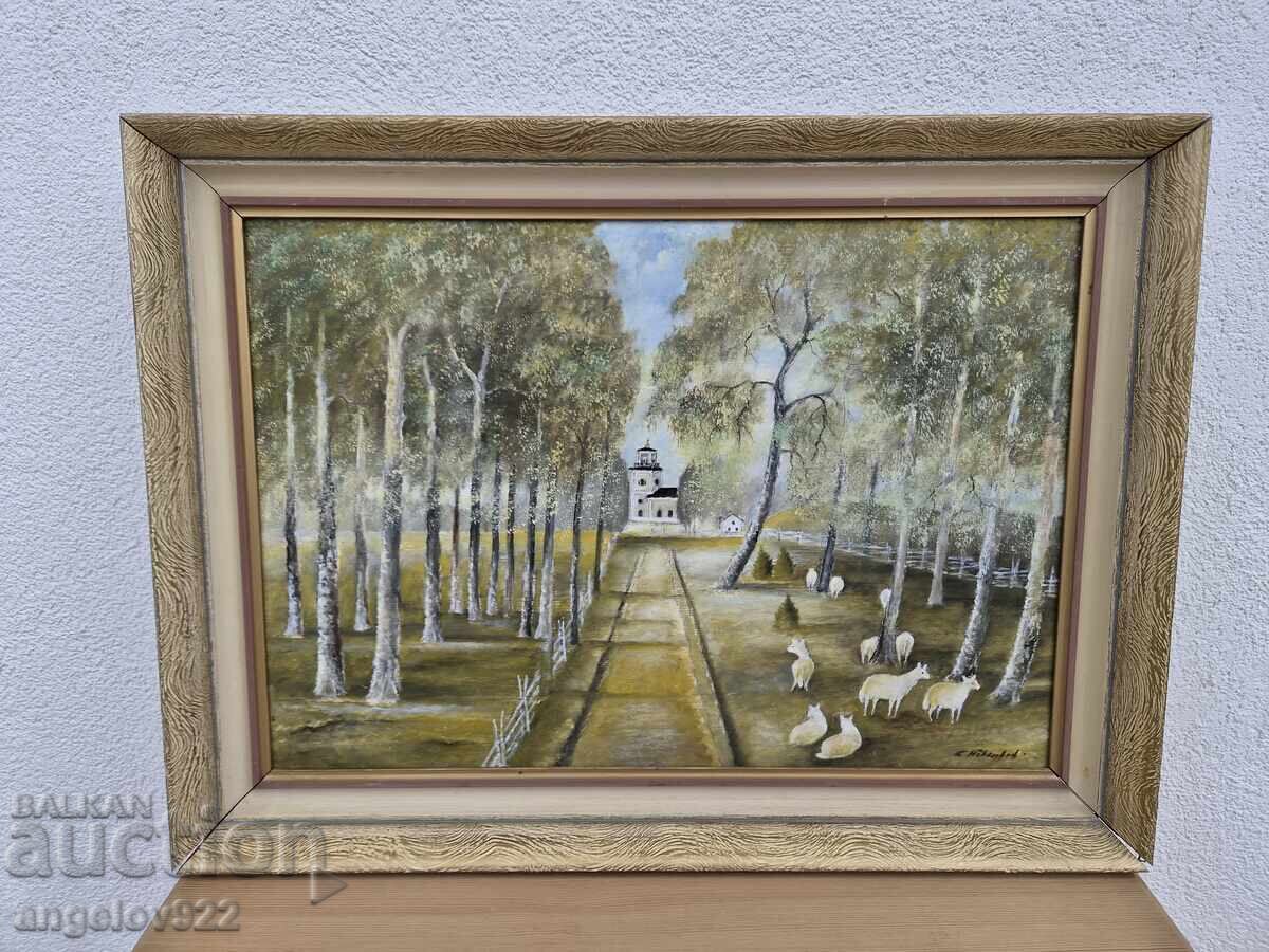 Pictura in ulei originala pe phaser!!! cu preț € 0.01 | 0.02 BGN