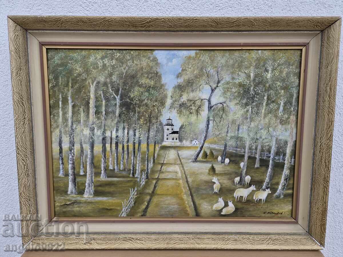 Livrarea Pictura in ulei originala pe phaser!!!