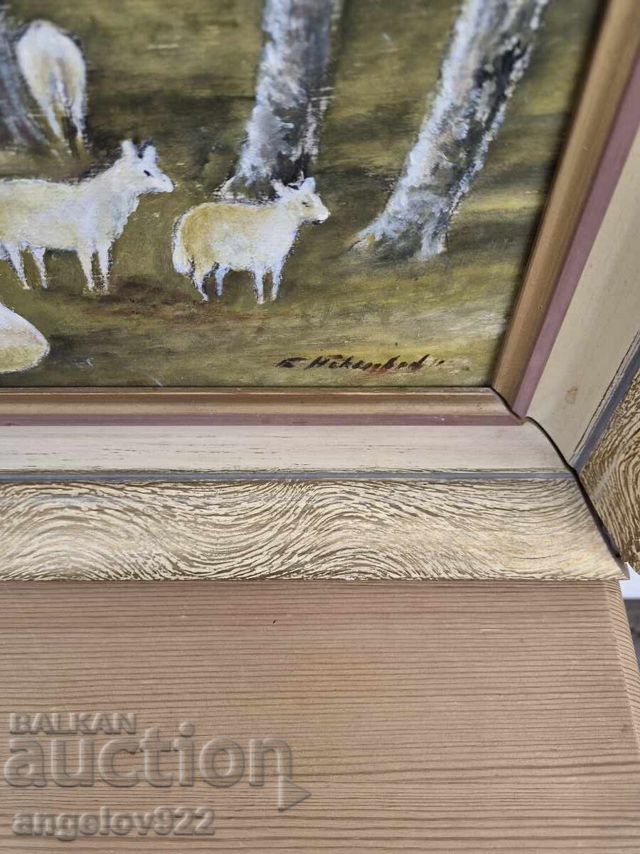 Pictura in ulei originala pe phaser!!! - 6