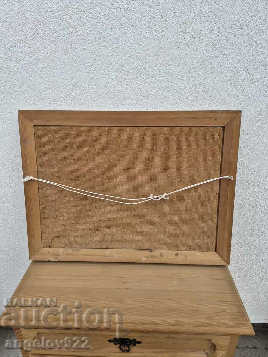 Pictura in ulei originala pe phaser!!! - 7