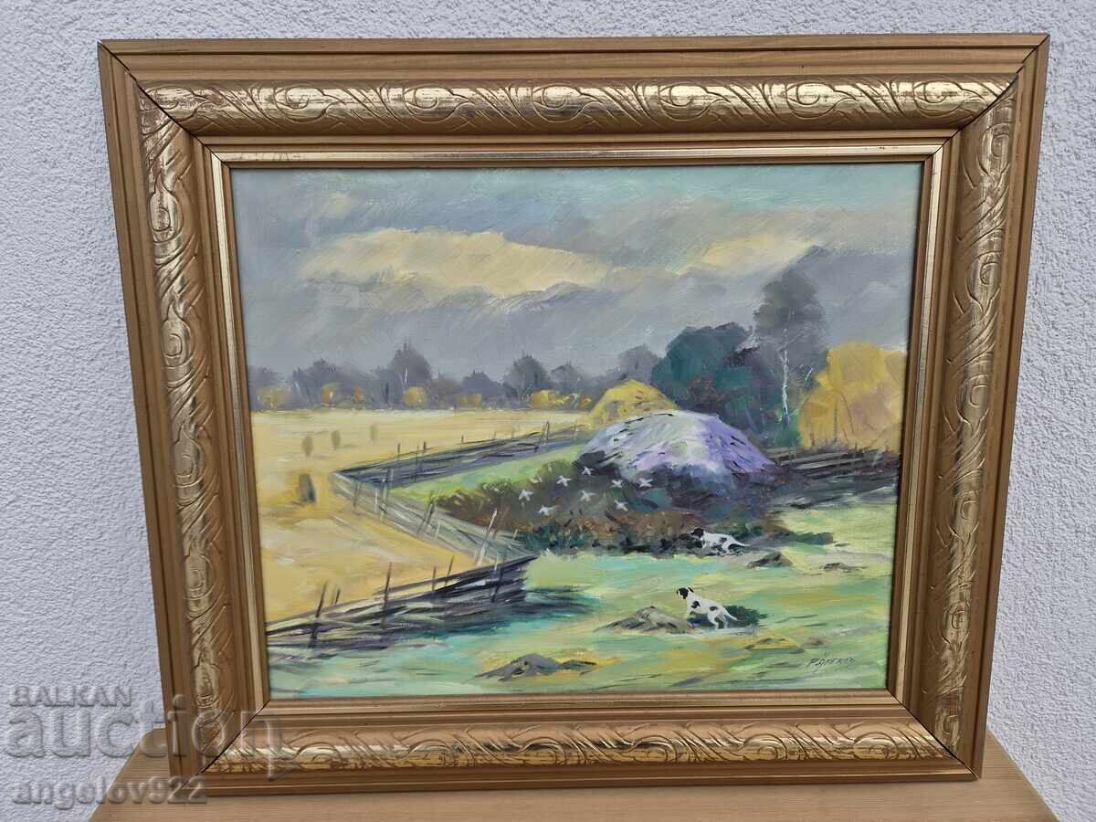 Δημοπρασία Πρωτότυπη ελαιογραφία σε καμβά!!!