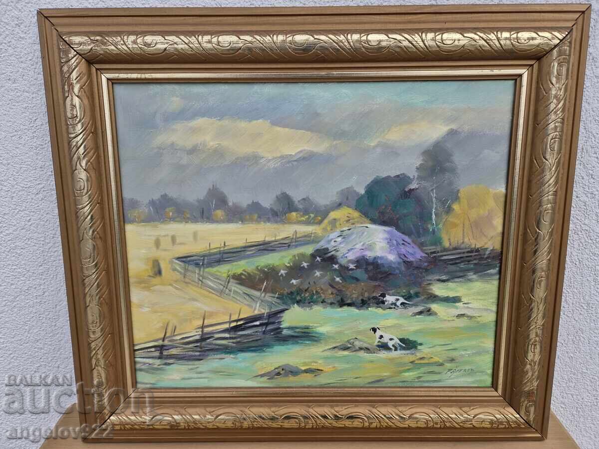 Παράδοση Πρωτότυπη ελαιογραφία σε καμβά!!!