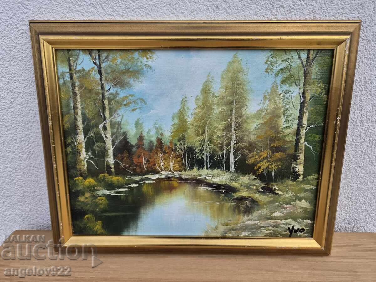 Παράδοση Πρωτότυπη ελαιογραφία σε καμβά!!!