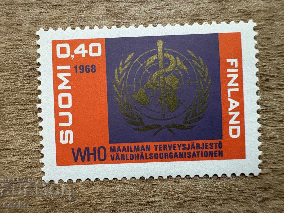 Φινλανδία - 20 γρ. Παγκόσμιος Οργανισμός Υγείας (1968) MNH